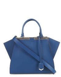 Fendi 3jours Small Trapeze Wing Leather Tote
