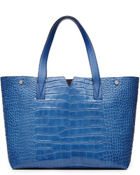 Vince Embossed Leather Tote