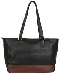 Hadaki Leather Cosmopolitan Tote Handbag