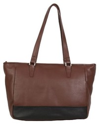 Hadaki Leather Cosmopolitan Tote Handbag