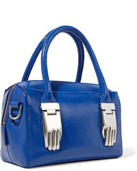 Opening Ceremony Lele Textured Patent Leather Tote
