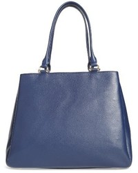Kate Spade New York Lombard Street Neve Leather Tote Blue