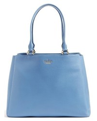 Kate Spade New York Lombard Street Neve Leather Tote Blue