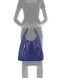 French Connection Ollie Faux Leather Tote Bag Monarch Blue