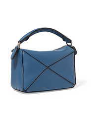 Loewe Puzzle Mini Textured Leather Shoulder Bag