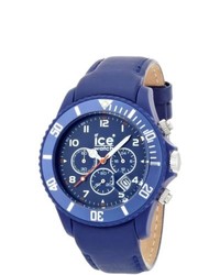Blue Leather Watch