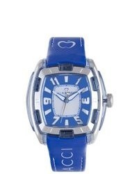 Bacci Abbracci Baci Abbracci Blue Patent Leather Watch