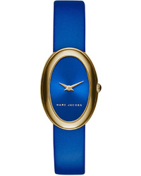Marc Jacobs Cicely Blue Leather Strap Watch 31mm Mj1455