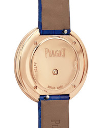 Piaget Possession 34mm 18 Karat Gold Alligator And Diamond Watch