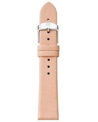 Michele Watches Saffiano Leather Watch Strap16mm
