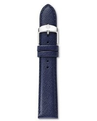 Michele Watches Saffiano Leather Watch Strap16mm
