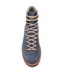 Brunello Cucinelli Lace Up Ankle Boots
