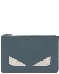 Fendi Monster Leather Pouch