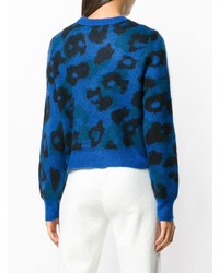 Rag & Bone Cow Pattern Knitted Sweatshirt