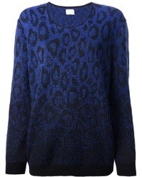 Lala Berlin Leopard Knit Sweater