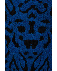 Torn By Ronny Kobo Randy Puffy Leopard Sweater