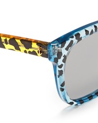 Nobrand G11 Wildcat Leopard Print Plastic Frame Sunglasses