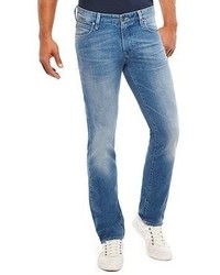 Hugo Boss Orange 63 Slim Fit 12 Oz Cotton Jeans Medium Blue
