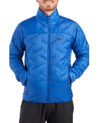 Outdoor Research Superstrand Lt Water Resistant Quilted Jacket In Classic Blue At Nordstrom