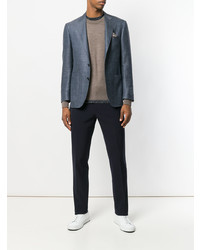 Canali Fitted Shirt Jacket