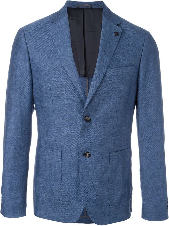 Michael Kors Michl Kors Two Button Blazer, $424 | farfetch.com | Lookastic