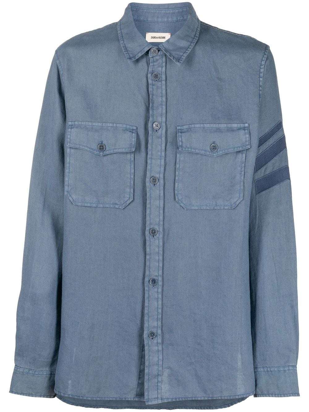 Zadig & Voltaire Zadigvoltaire Arrow Horizon Shirt, $328 | farfetch.com ...