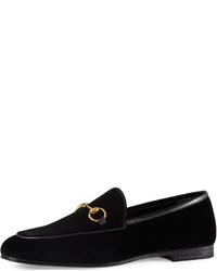 Gucci New Jordaan Velvet Loafer