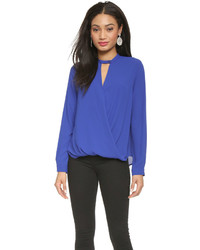 And B Signature Twist Front Blouse