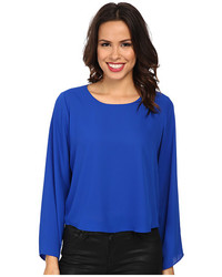 Vince Camuto Bell Sleeve Crew Neck Blouse