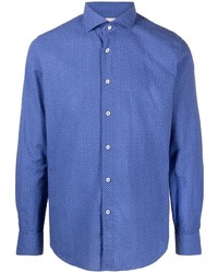 Xacus Anchor Patterned Shirt