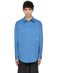 Wooyoungmi Blue Cotton Shirt