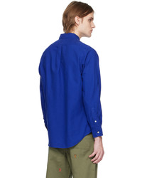 Polo Ralph Lauren Blue Gart Dyed Shirt