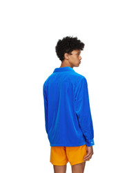 ERL Blue Velvet Shirt