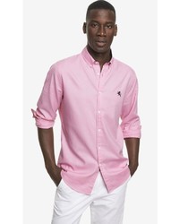 Express Fitted Oxford Shirt