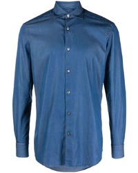 Z Zegna Long Sleeve Button Up Shirt