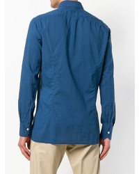Kiton Long Sleeve Fitted Shirt