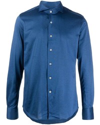 Canali Modern Fit Buttoned Shirt