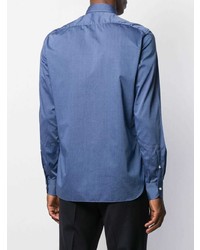 Isaia Plain Button Shirt