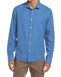 rag & bone Pursuit 365 Button Up Shirt In Bayblue At Nordstrom