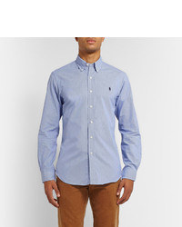 Polo Ralph Lauren Slim Fit Gingham Checked Cotton Shirt