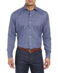 PETER MILLAR COLLECTION Starlight Regular Fit Chambray Sport Shirt