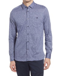Ted Baker London Wonyeer Slim Fit Button Up Pique Shirt