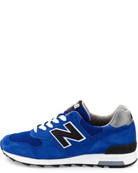 New Balance 400 Explore By Air Suede Sneaker Blueblack