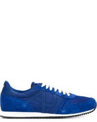 Armani Jeans Panelled Sneakers