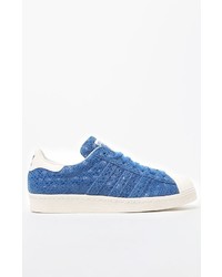 adidas Blue Superstar 80s Sneakers