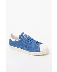 adidas Blue Superstar 80s Sneakers