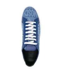 Moschino Logo Jacquard Low Top Sneakers