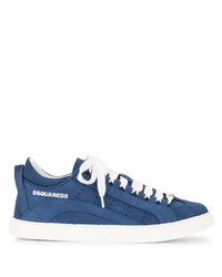 DSQUARED2 Logo Lace Up Low Top Sneakers