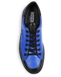 Moschino Low Top Logo Sole Sneakers