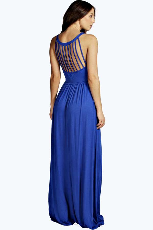 Boohoo Blue Maxi Dress Outlet Shop, UP TO 54% OFF | www.loop-cn.com